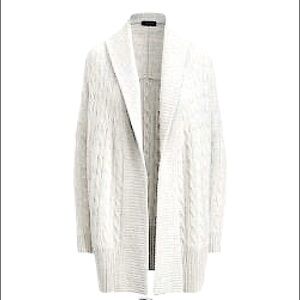 Polo Ralph Lauren Cashmere Shawl Open Cardigan XS